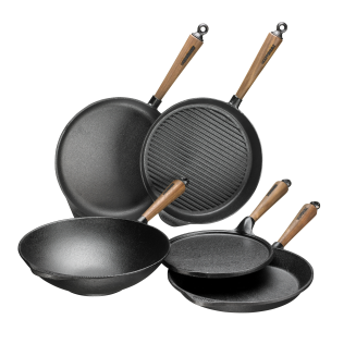  Skeppshult Walnut cast iron grill pan 28 cm - 3