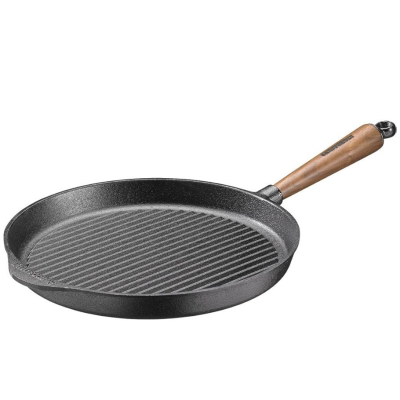  Skeppshult Walnut cast iron grill pan 28 cm