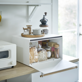  Yamazaki Tosca breadbox white - 3