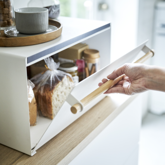  Yamazaki Tosca breadbox white - 4