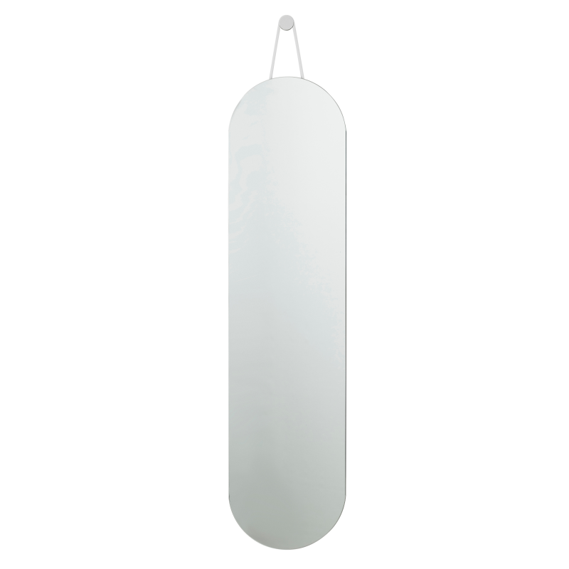 Wall mirror Zone Denmark A-Wall Soft Grey 120x30 cm