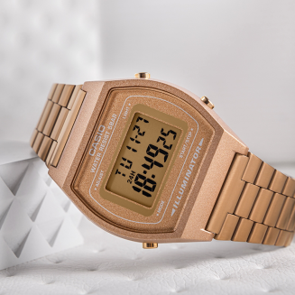 Zegarek Damski Vintage CASIO B640WC-5ADF + BOX - 8