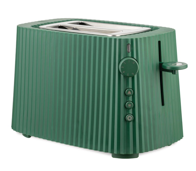 Alessi Plisse toaster green