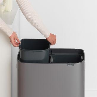Brabantia Bo Touch Bin 2x30l platinum - 5