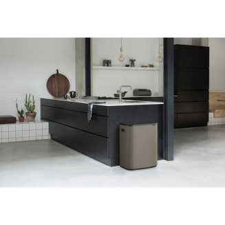 Brabantia Bo Touch Bin 2x30l platinum - 12