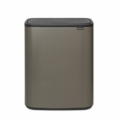 Brabantia Bo Touch Bin 2x30l platinum