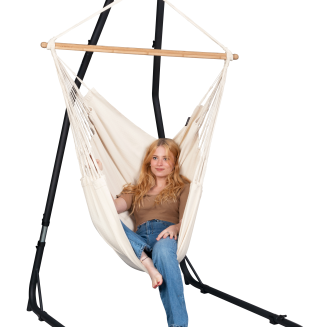 Adjustable stand for the La Siesta Amura Anthracite hammock chair - 6