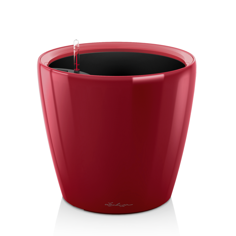  Lechuza Classico Premium LS 21 flowerpot | 28 | 35 | 43 | 50 red gloss