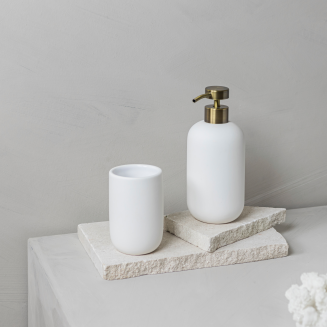 Kubek łazienkowy Mette Ditmer Denmark Lotus White - 4