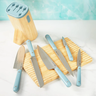 Zestaw noży w bloku BergHOFF Slate 7 elementów - 8