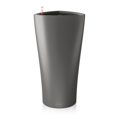  Lechuza Delta Premium 30 plant pot | 40 anthracite metallic