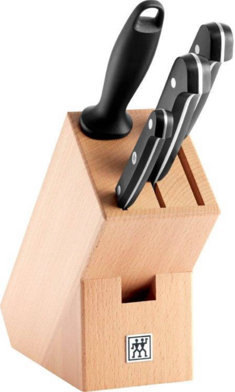  Set of 3 Zwilling Gourmet knives in a block