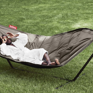  Fatboy Headdemock Deluxe Taupe hammock with stand black - 9
