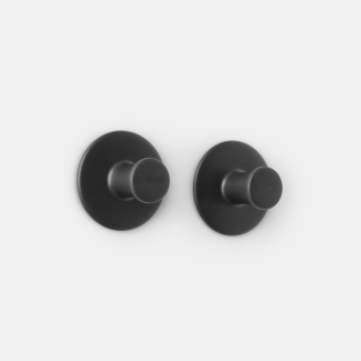  Towel hooks, 2 pcs. Brabantia ReNew Dark Gray - 2