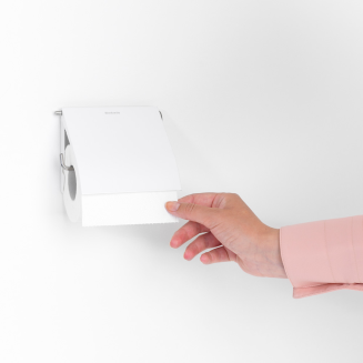  Brabantia ReNew White toilet paper holder - 9