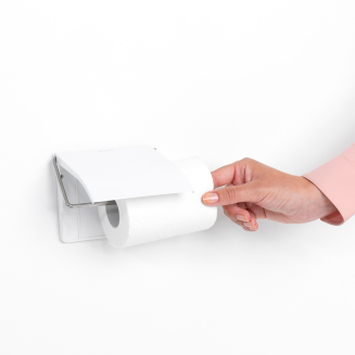  Brabantia ReNew White toilet paper holder - 8