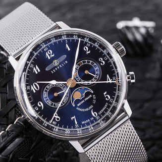 Zegarek Męski ZEPPELIN LZ129 Hindenburg 7036M-3 + BOX - 4