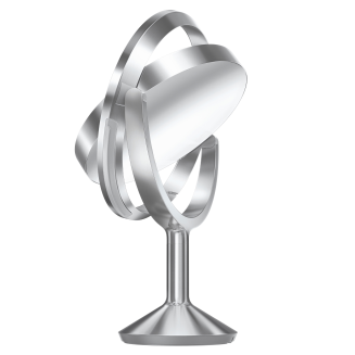  Simplehuman Trio Max 1x illuminated sensor mirror | 5x | 10x brushed steel - 5