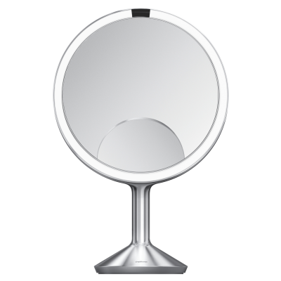  Simplehuman Trio Max 1x illuminated sensor mirror | 5x | 10x brushed steel