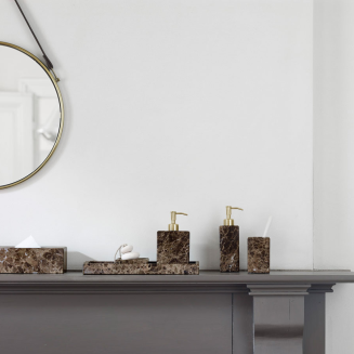  Aquanova Hammam bathroom tray brown 35x15 cm - 5