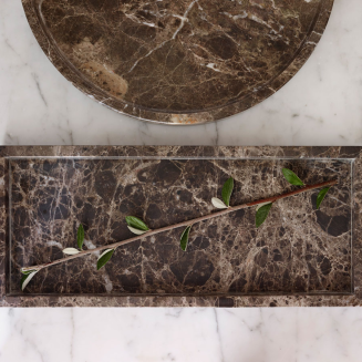 Aquanova Hammam bathroom tray brown 35x15 cm - 3