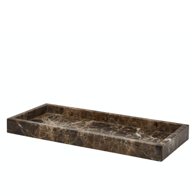  Aquanova Hammam bathroom tray brown 35x15 cm