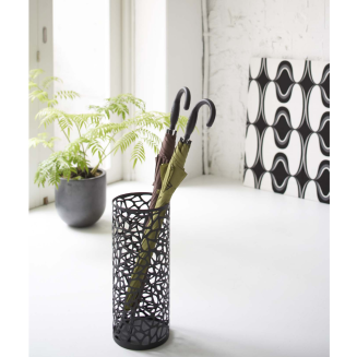  Yamazaki Nest umbrella holder, round, black - 2