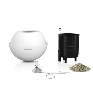  Lechuza Bola Color 23 white suspended flowerpot - 3
