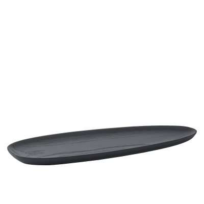  Aquanova Cole Black wooden tray 42x16 cm