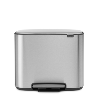 Brabantia Bo waste bin 36l, FPP steel