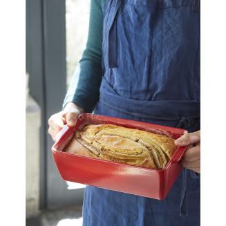  Emile Henry bread baking pan, red, 2.2 l - 4