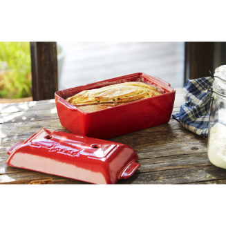  Emile Henry bread baking pan, red, 2.2 l - 6