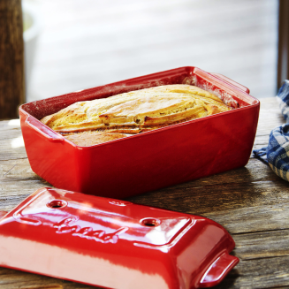  Emile Henry bread baking pan, red, 2.2 l - 7