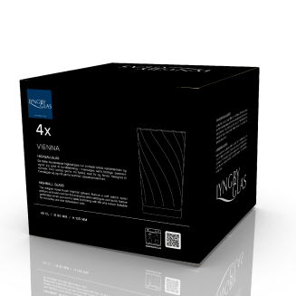 Szklanki do wody Lyngby Glass Vienna Amber 400 ml - 4 szt. - 4