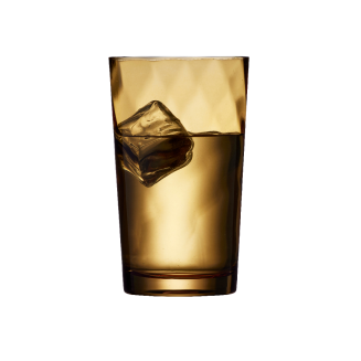 Szklanki do wody Lyngby Glas Vienna Amber 400 ml - 4 szt. - 3