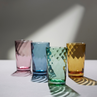 Szklanki do wody Lyngby Glass Vienna Amber 400 ml - 4 szt. - 6