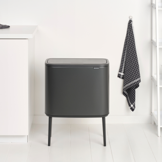 Kosz Brabantia Bo Touch Bin 23+11l Confident Grey - 11