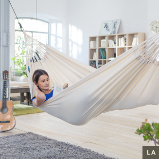 La Siesta Modesta latte single hammock - 4
