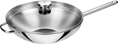  Wok with 2 handles and lid Zwilling Plus - 32 cm
