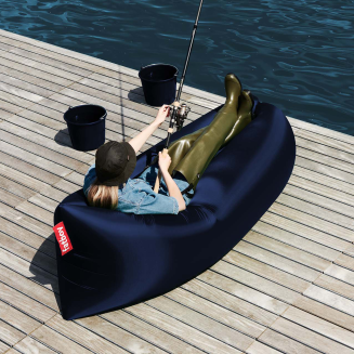  Fatboy Lamzac 3.0 Dark Blue inflatable lounger - 9