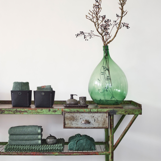  Aquanova Ugo Black olive bathroom tray - 3