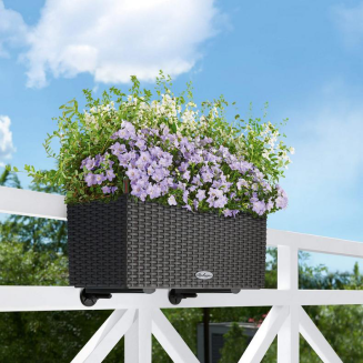  Balcony holders for Lechuza Balconera flower pots, white - 6