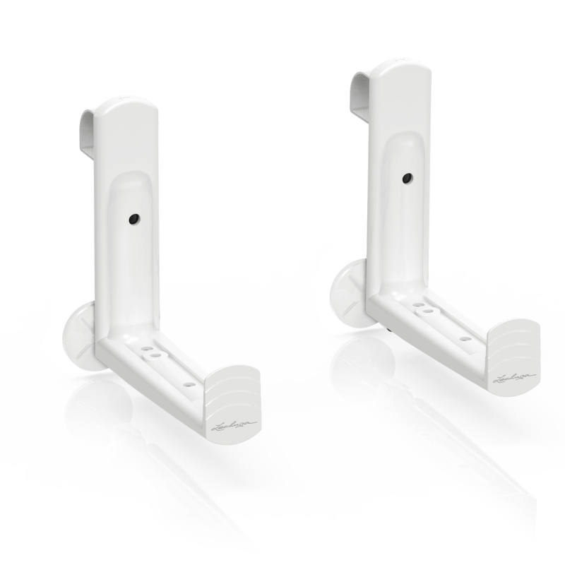  Balcony holders for Lechuza Balconera flower pots, white