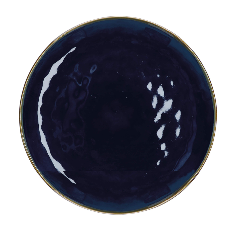  Rose&Tulipani | Set of 2 Concerto Blu Cobalto round platters - Cobalt, 32 cm