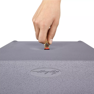  Lechuza Canto Stone planter 30 column sand beige - 5