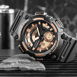 Zegarek Męski CASIO Gerton AEQ-110W-1A3VDF + BOX - 6