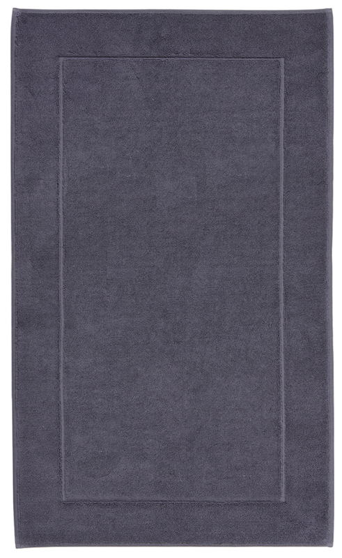  Aquanova London Graphite bathroom rug 70x120 cm