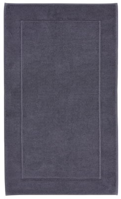  Aquanova London Graphite bathroom rug 70x120 cm