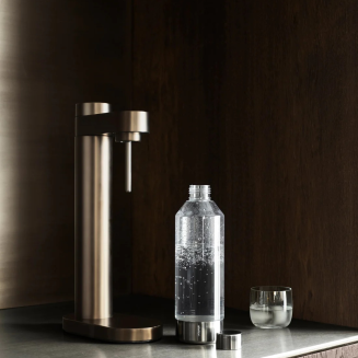  Stelton Brus metallic brown water carbonator - 3