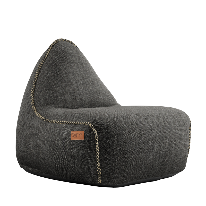  SACKit Cobana Lounge Chair gray pouffe